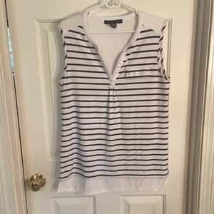 Black & white stripped tank top